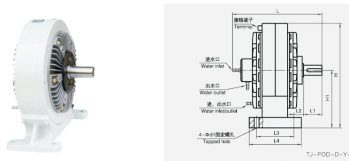 機(jī)座式磁粉制動器安裝方式方法